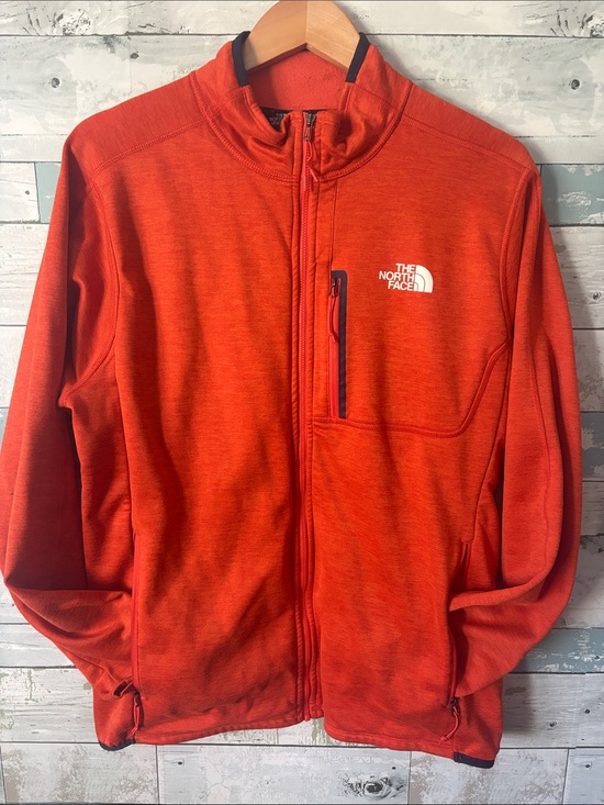 The North Face Other - The North Face Men’s Orange Full-Zip Performance Fleece Jacket